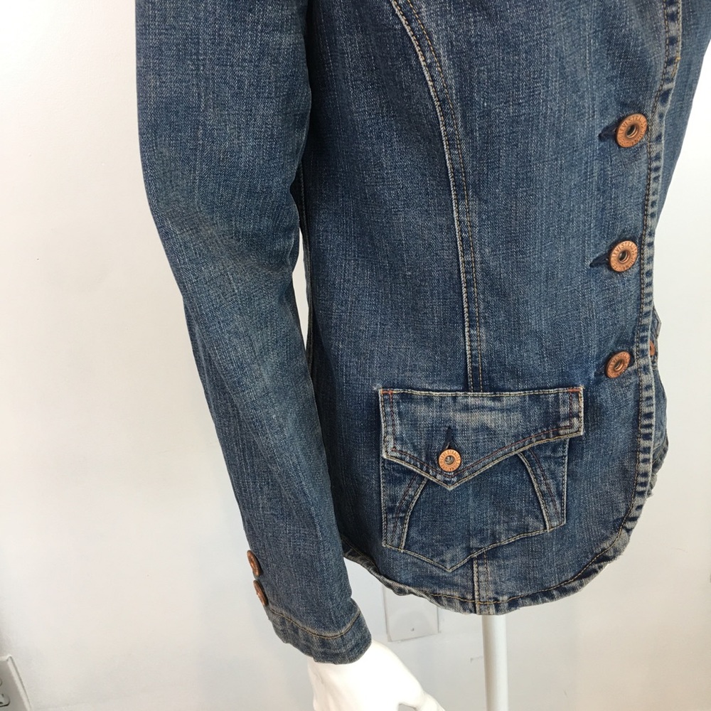 LEVI’S Blue Denim Jacket - Picture 5 of 10
